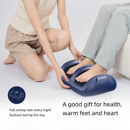 2025 CJ Innovation Foot Massager With Heat 3 Level Intensity Auto Timer Smart Pressure Relief For Home Office