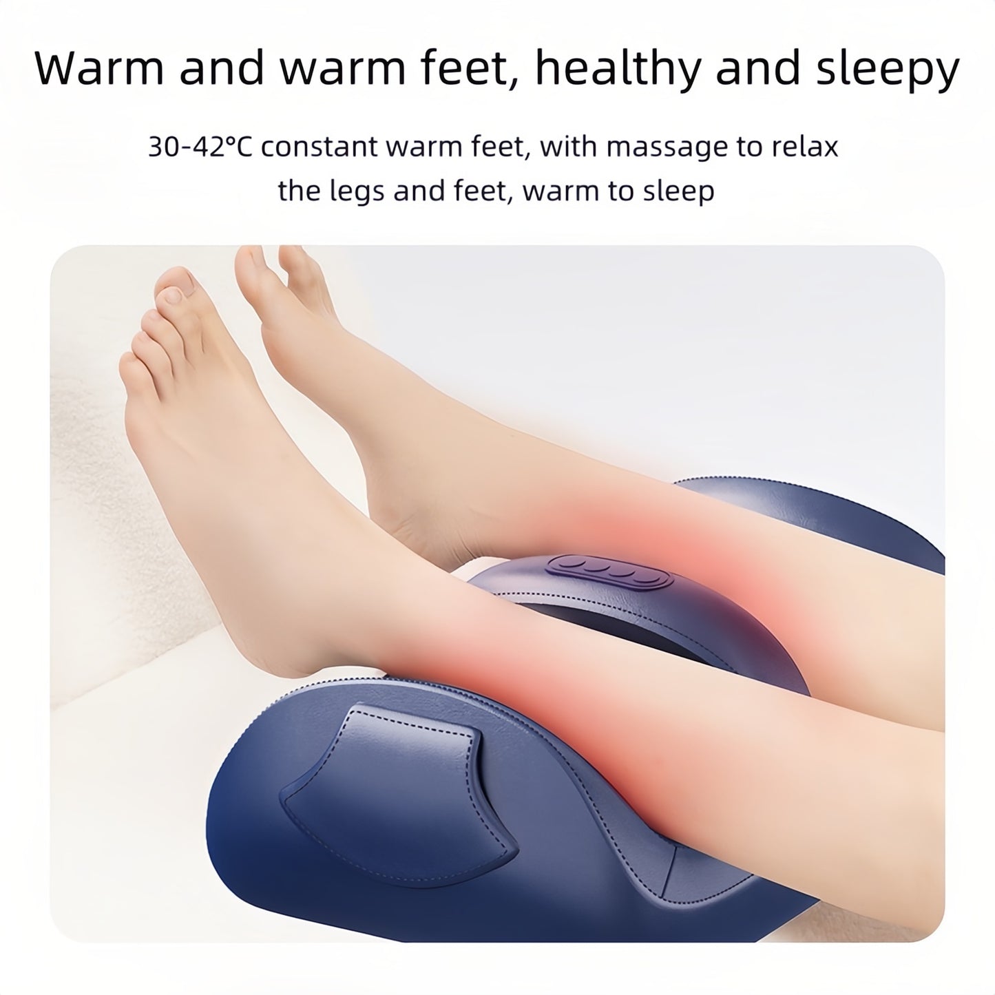 2025 CJ Innovation Foot Massager With Heat 3 Level Intensity Auto Timer Smart Pressure Relief For Home Office