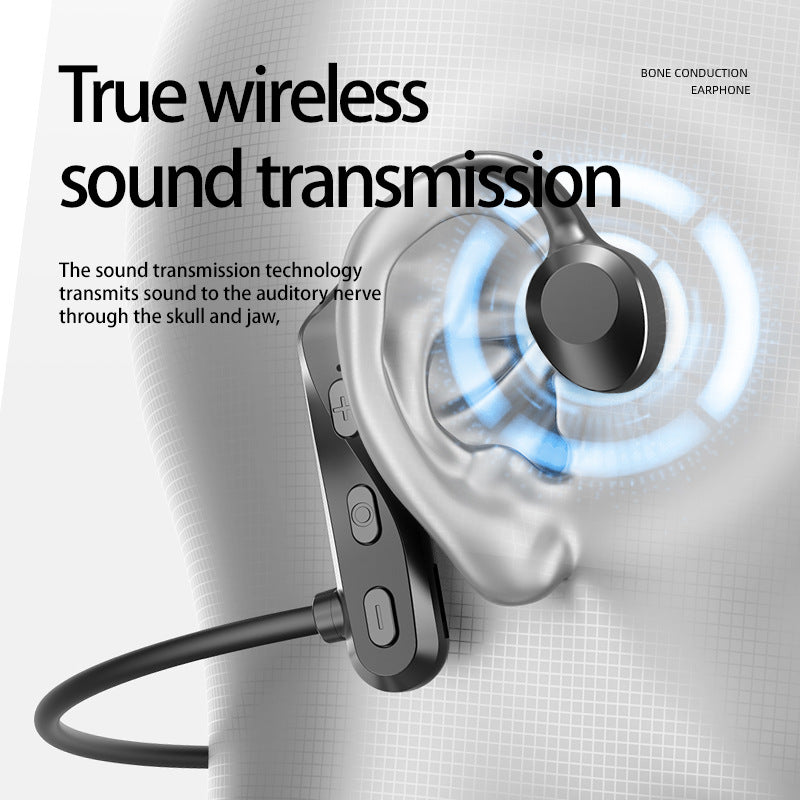 K69 Bone Conduction Bluetooth Headphones In-ear Wireless Sports Headphones