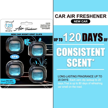 Long-lasting Car Perfume - Freshens The Air, Relieves Driving Fatigue. Miniature Bottles With Multiple Fragrances To Choose From. A Great Companion For Car Interiors